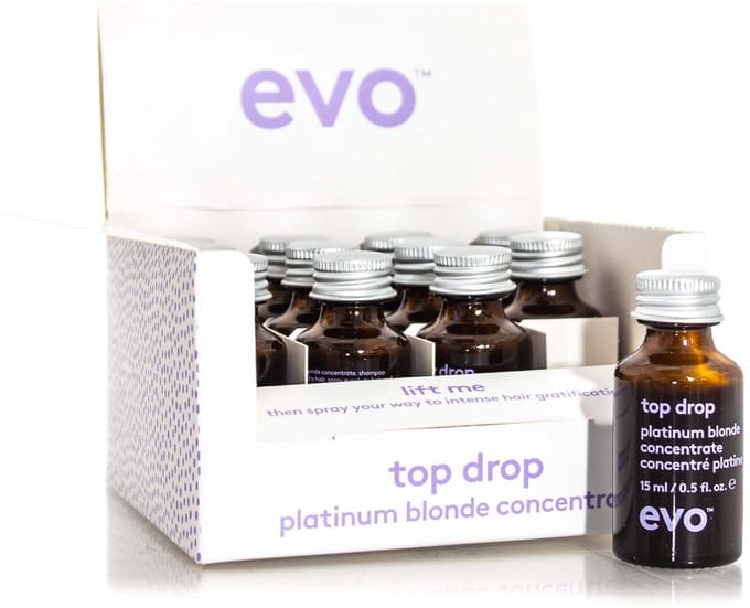 evo top drop platinum blonde concentrate 15ml