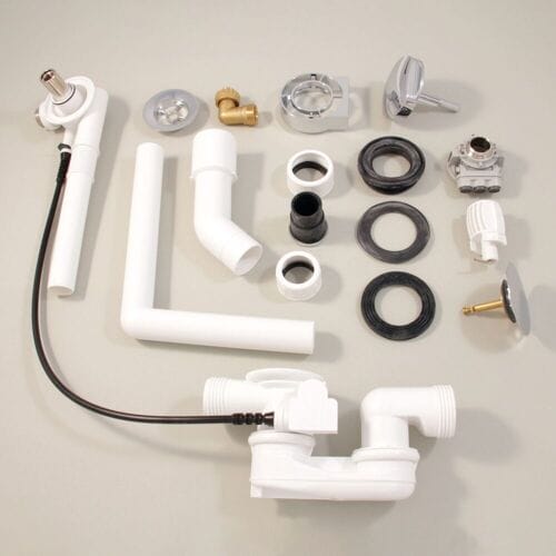 Ideal Standard overflow and inlet set Multiplex Trio
