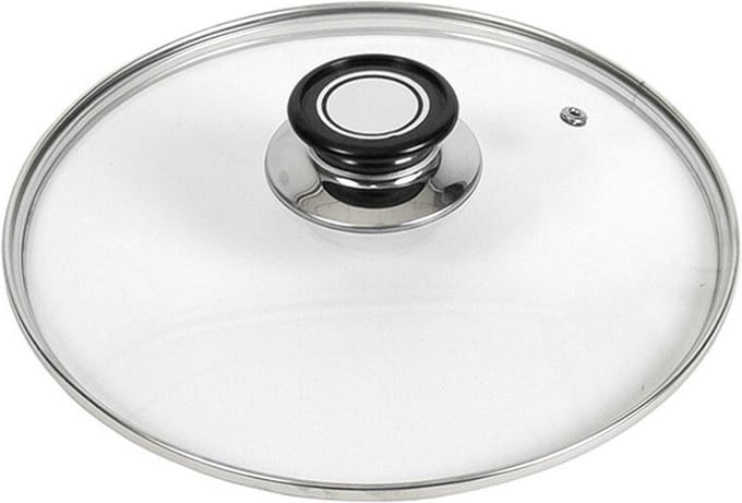 Gerimport Universele pannendeksel - voor pannen van 28 cm - glas