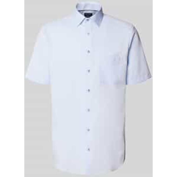 OLYMP Luxor Overhemd, Modern Fit, New Kent, Bleu