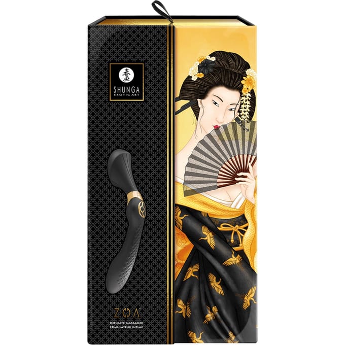 Shunga - Zoa Intimate Massager Black