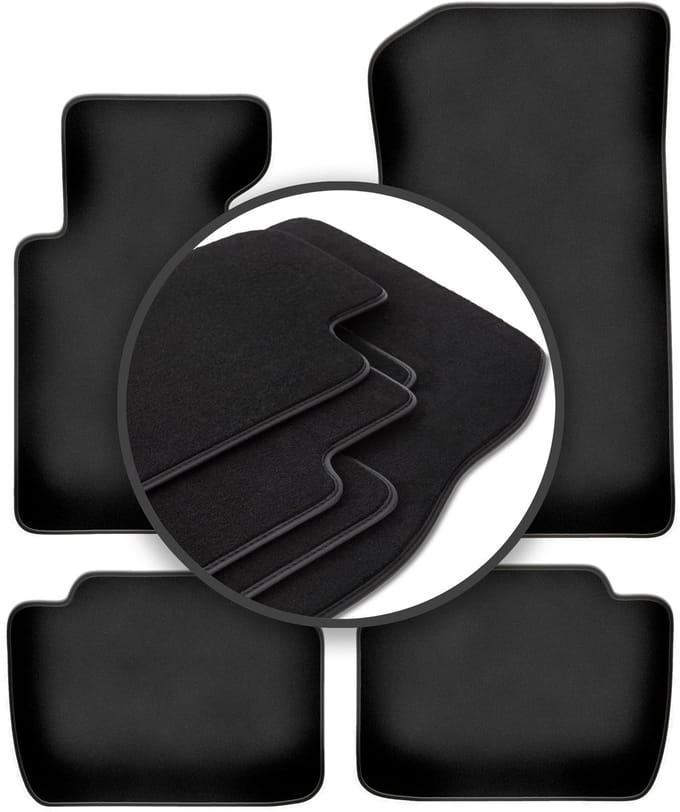 Premium automatten voor: BMW 3 E46 compact, coupé, sedan, stationwagen, touring (1998-2007)