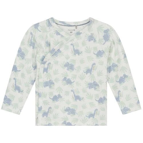 Prénatal newborn overslagshirt Ivory White 68 unisex