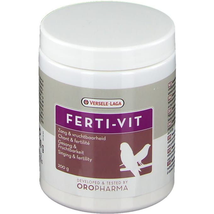 Oropharma Ferti-Vit - Mix van vitamines voor zang en vruchtbaarheid - 200 gram