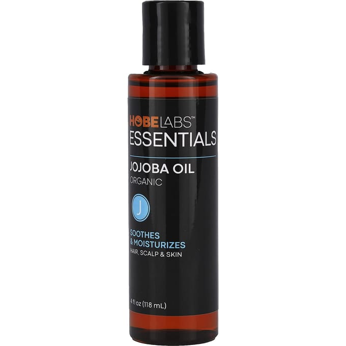 Essentials, Biologische Jojoba-olie, 118 ml (4 fl oz) black