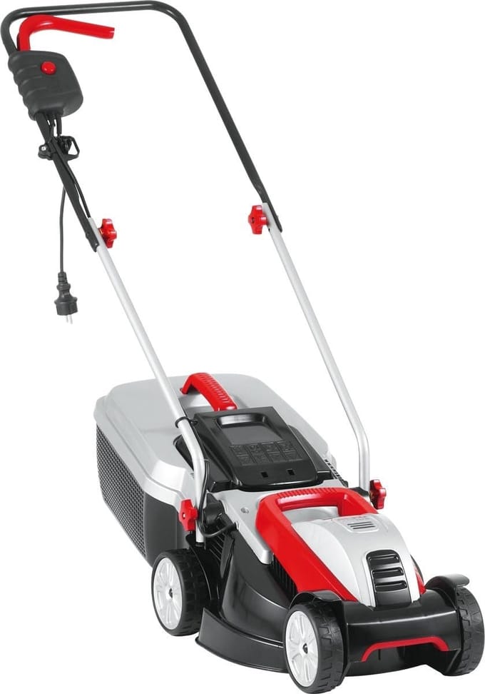 Elektrische Grasmaaier 32 cm Met Instelbare Hoogte Voor Kleine Tuinen