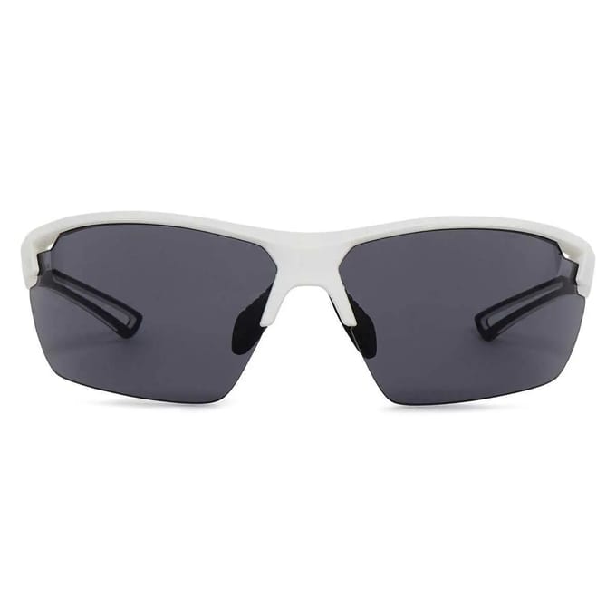 AGU Valiant - Sportbril - Fietsbril - Unisex - Wit - Grilamid TR90 - UV 400 - Anti-allergene neuspads