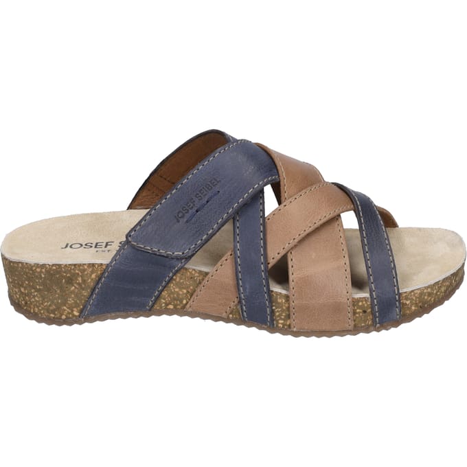 JOSEF SEIBEL Dames Sandaal Tonga 74 in blauw