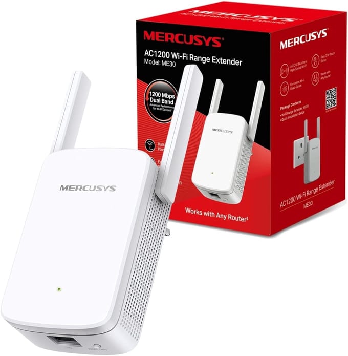 AC1200 Wifi Versterker - Draadloze Repeater met Hoge Snelheid