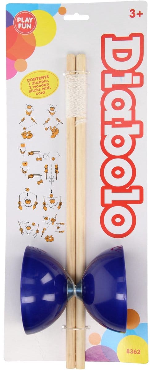 Playfun Diabolo with Wooden Sticks