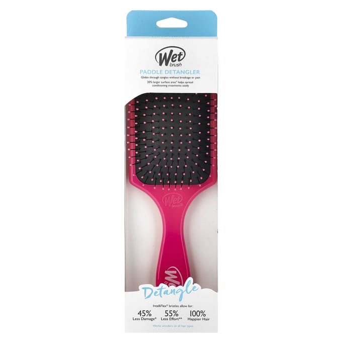 The Wet Brush Borstel Detangle Paddle Detangler Pink