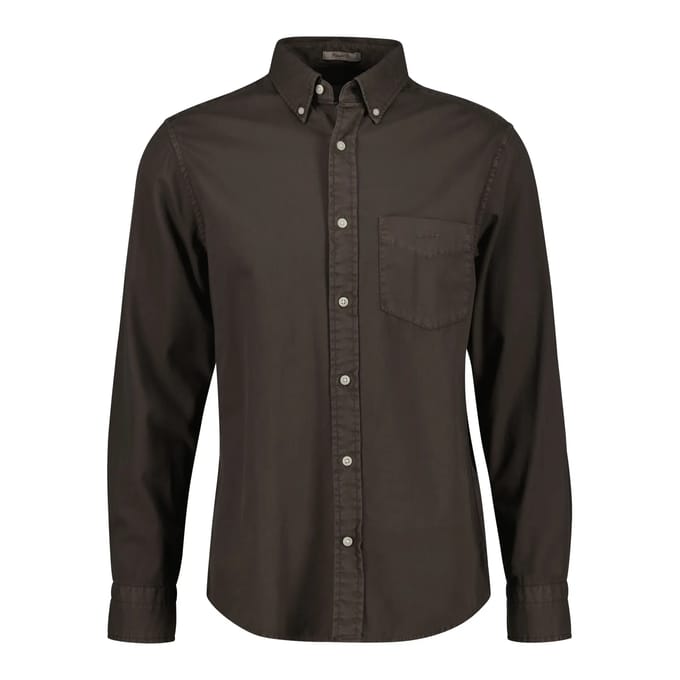Katoenen overhemd met lange mouwen Gant Gmnt Dyed
