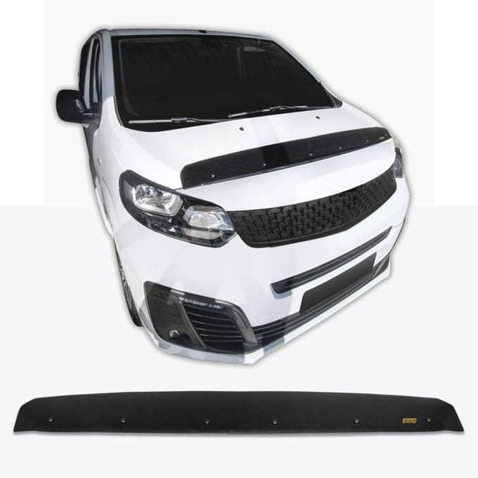 SCOUTT | Bra Capot Déflecteur Protection Pour Citroen Spacetourer Depuis 2016, Aérodynamique, Assemblage Facile