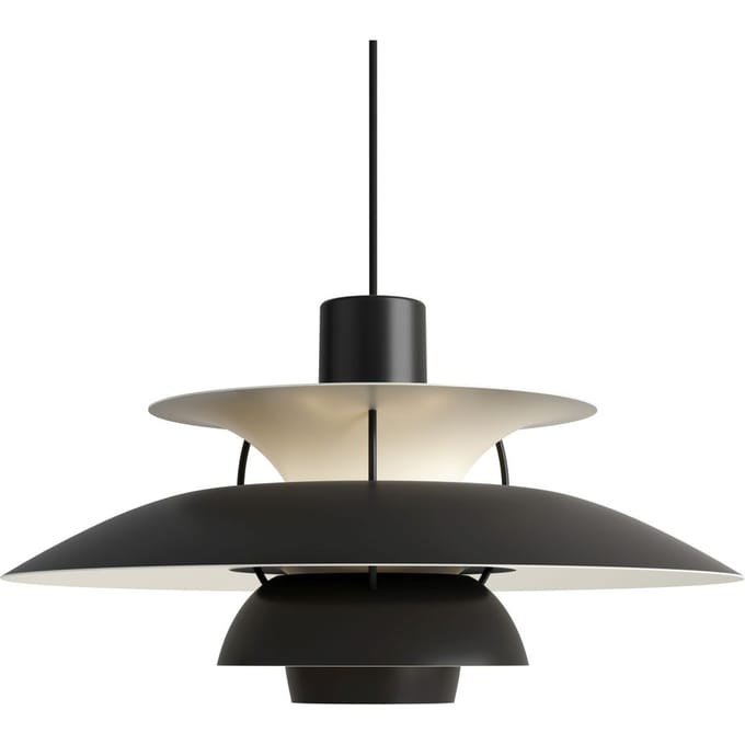 Louis Poulsen PH 5 Monochrome Hanglamp - zwart