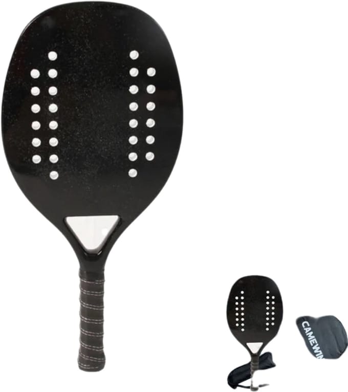 Livano Padel Racket - Padelrackets - Padelracket - Zwart