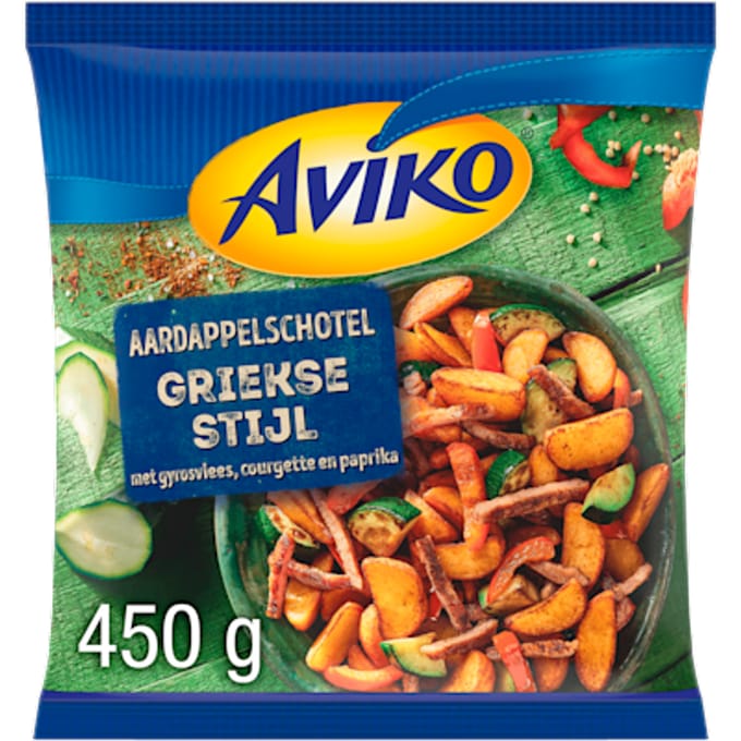 Aardappelschotel Griekse Stijl