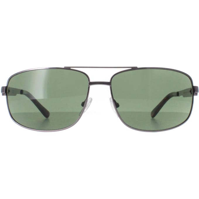 Calvin Klein CK22123S 051 licht ruthenium groen zonnebril
