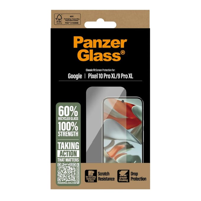PanzerGlass Screen Protector Google Pixel 10 Pro XL | 9 Pro XL | Classic Fit
