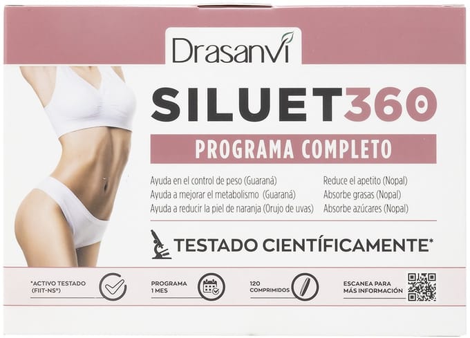 Food Supplement Drasanvi Siluet 360 120 Units