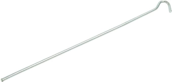 ProPlus Tentharing met open oog - staal - 30 cm - zilver