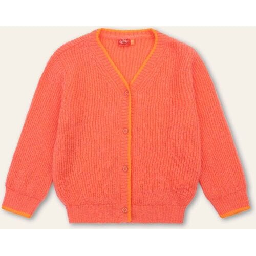 Oilily Vluffy Vest- maat152/12yr Sweet Roze
