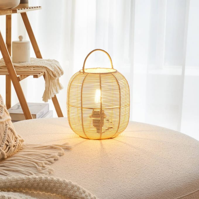 Paulmann Pauleen LED-tafellamp Rose Glamour E27 max. 20W Beige, Wit
