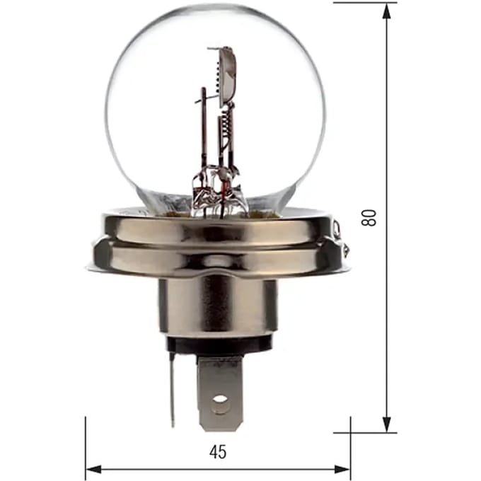 Motorlamp Bosma R2 P45t