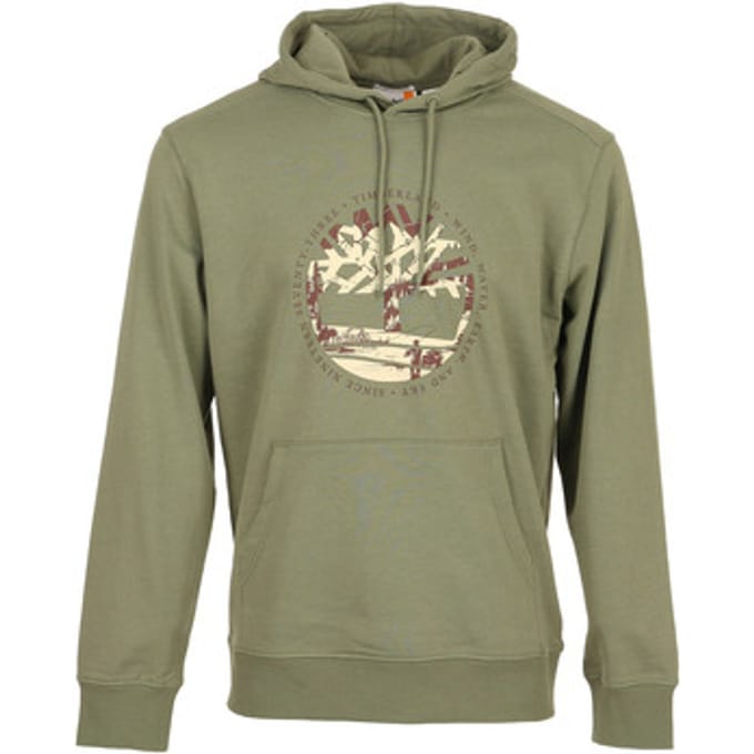 Capuchon sweaters Timberland Tree Logo Lake House Gr Mdgry