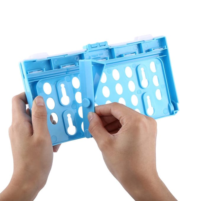 1 ST Opvouwbaar Plastic Vuilniszakrek Hangende Afval Opberg Houder Keukengadgets