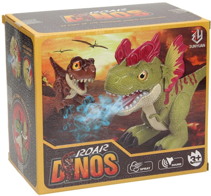 Dino met Geluid & Rookfunctie