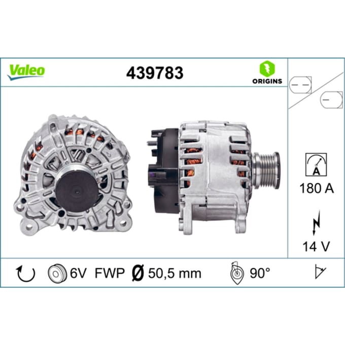 Dynamo / Alternator VALEO 439783