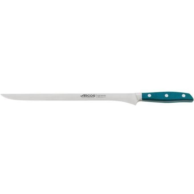 Hammes - ARCOS - Brooklyn - 30 cm - Nitrum Roestvrij Staal - Turquoise Micarta Handvat