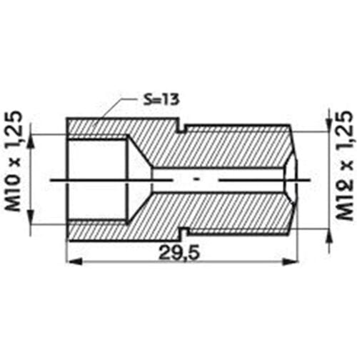 Onderdeel van de remleiding WP WP5-600-144
