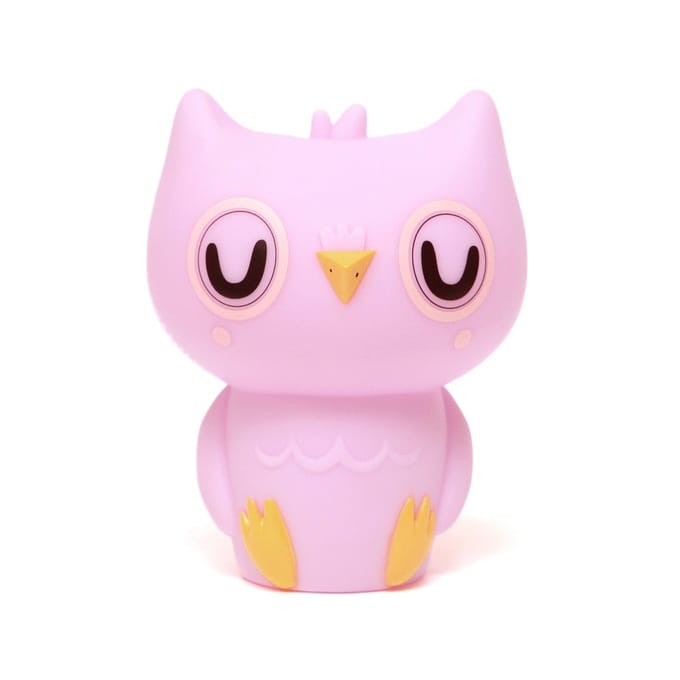 Petit Monkey nachtlampje Uil lilac