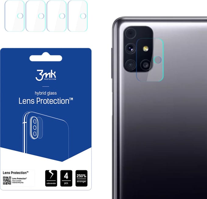 3MK - Lens Protect - Samsung M31 - Lensbescherming - 4 stuks