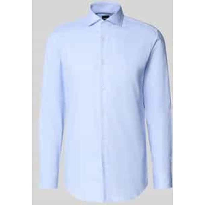 slim fit zakelijk overhemd van met extra lange mouw model 'H-HANK-SP-C1'