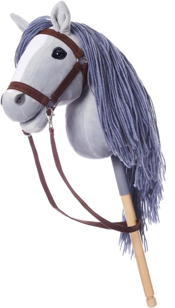 Stokpaard Spullen - Hobby Horse -Grijs
