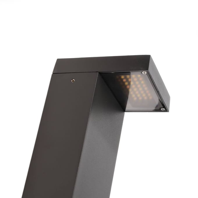 Deko Light 733072 Lerna 1000 Staande LED-tuinlamp LED LED vast ingebouwd 7.4 W Grijs