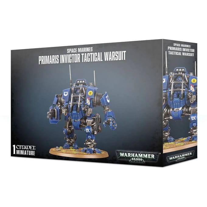 Figurine Games Workshop Warhammer 40k - Space Marine Primaris Invictor Tactical Warsuit