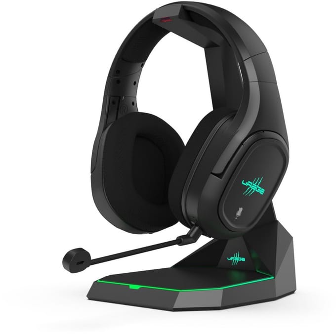 Draadloze gaming-headset SoundZ 920 + station, zwart
