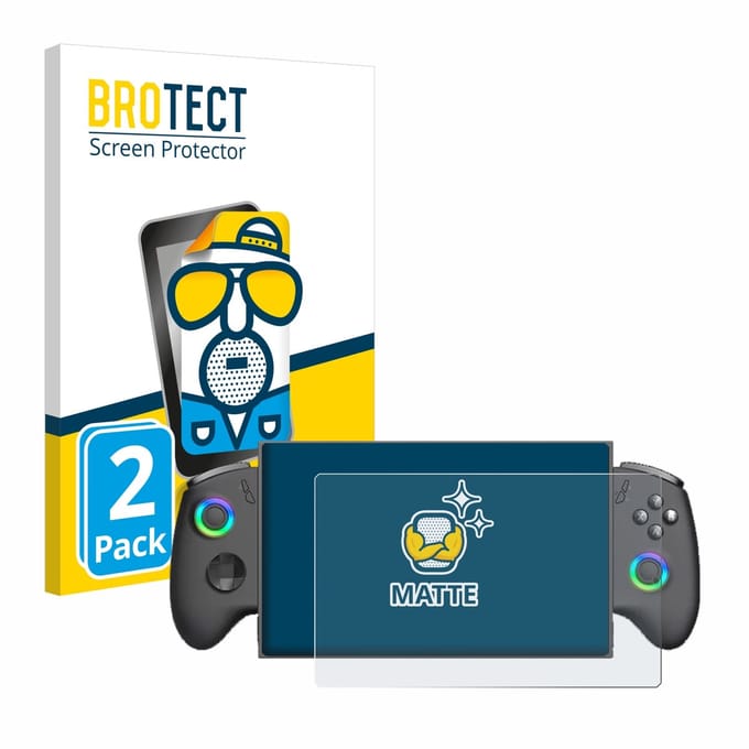 BROTECT - Screenprotector voor OneXPlayer X1 Mini - Folie Beschermfolie matte 2 Stuks