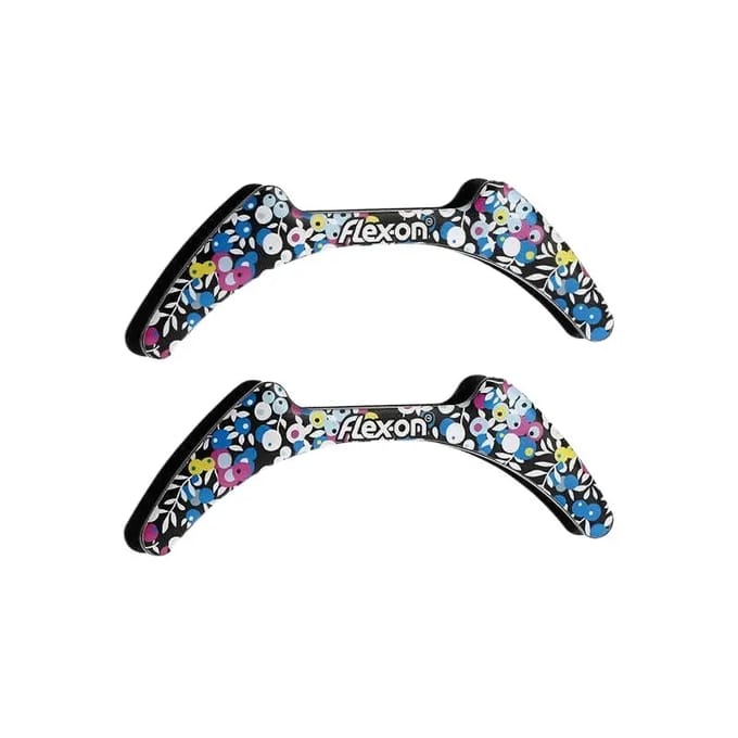 Zwarte Matte Stirrup Stickers Flex-On Liberty