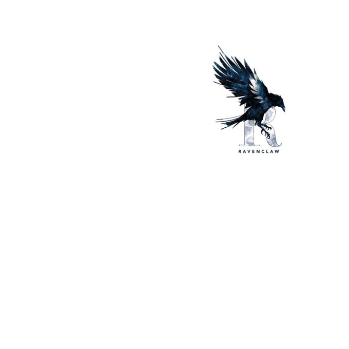 Harry Potter Ravenclaw Unisex T-Shirt - White - M