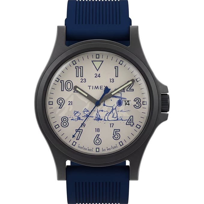 Timex X Peanuts TW2Y84700 Expedition Acadia - Peanuts Horloge
