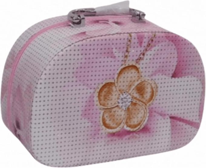 Beautycase - Met Spiegel - 3-in-1 - Cosmetica Organizer - Roze