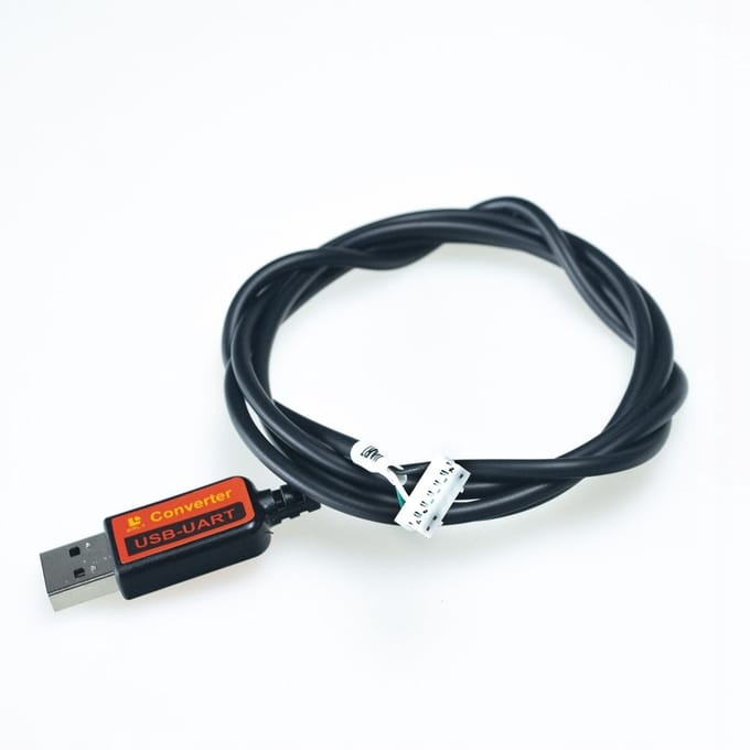 BMS DALY USB-UART-kabel voor BMS SMART Daly Ouder type 6 PIN UART-KABEL oud type
