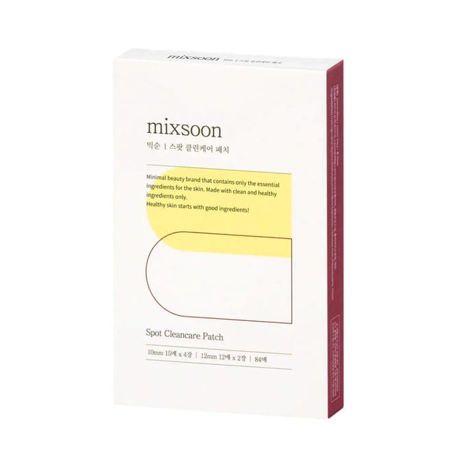 Mixsoon, patchs de nettoyage des taches, 84 feuilles beige