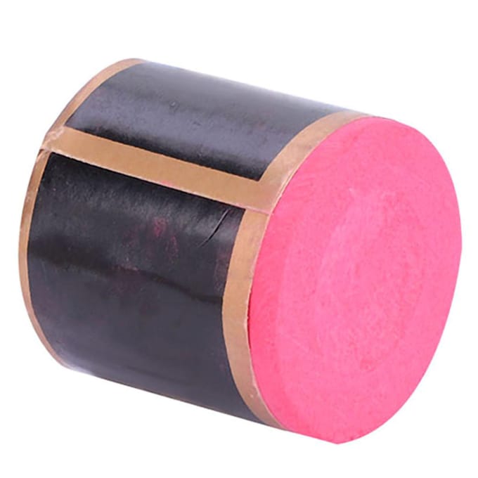 2 pièces Craie pour pointe de queue antidérapante Billard Pool Queue Craie grasse Accessoire pour Snooker Pool (rouge) rouge