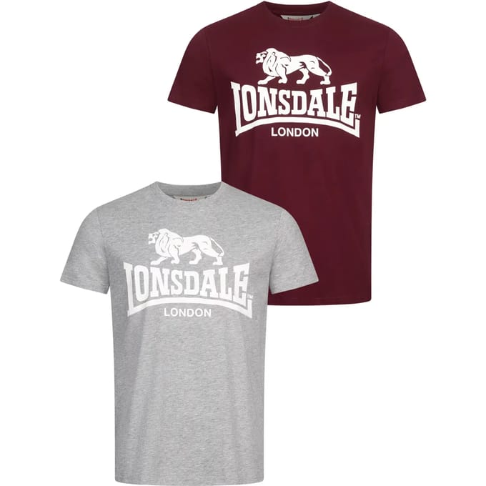 Benlee Dennis T-shirt, normale pasvorm, set van twee