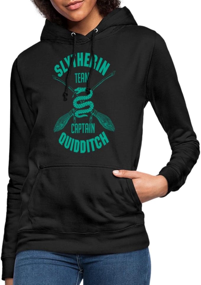 Harry Potter Slytherin Team Captain Quidditch Hoodie Dames